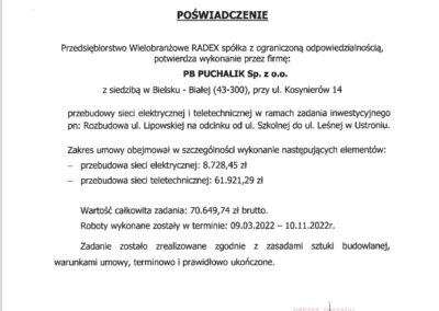 Referencje MZK Bielsko-Biała